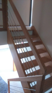 Fabrication d'escalier à Bruyeres - MENUISERIE VALENTIN
