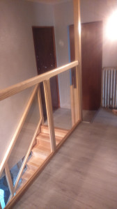 Rénovation d'escalier à Bruyeres - MENUISERIE VALENTIN